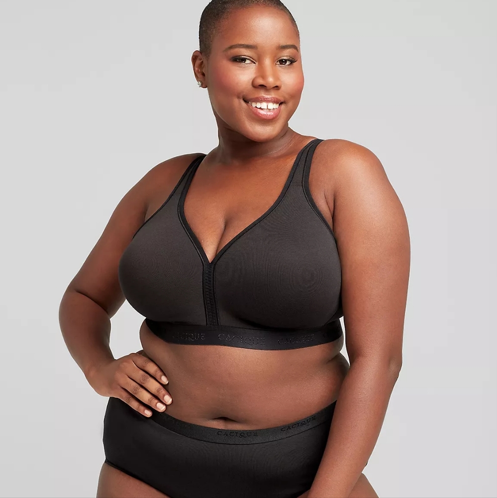 Cacique Lane Bryant lightly lined no wire bra 44DD